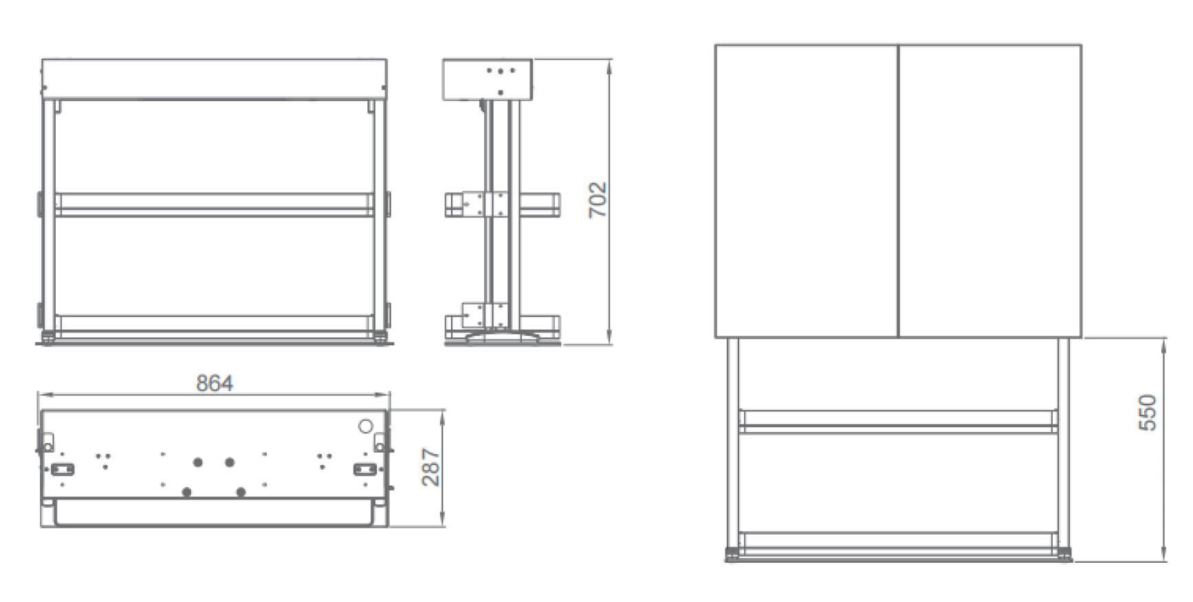Starke Pull-Out Waste Bin